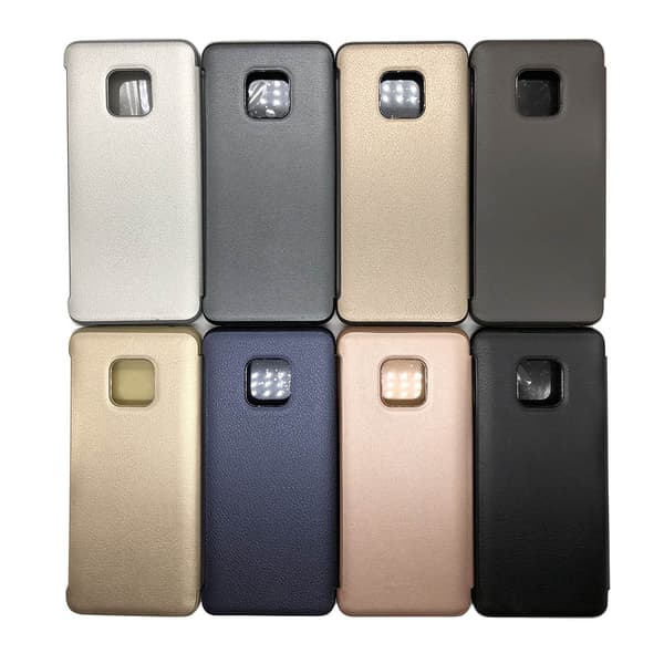 [HT]Huawei Mate 20 Pro - NKOBEE SMART-VIEW -suojakotelo Guld