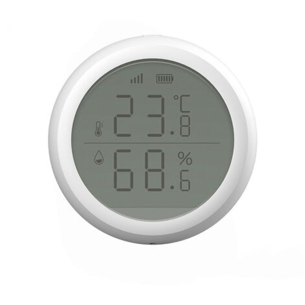 Tuya WiFi trådløs temperatursensor, Smart Home Hygrometer Termometer, Trådløs temperatur fugtighedssensor, Home Aut