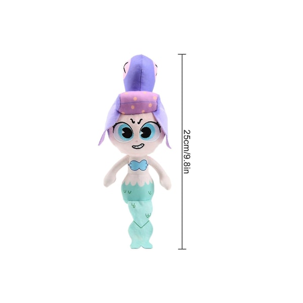 8 Styles Game Head Plysj Leker Mugman Cartoon Soft Puphead utstoppede dukkegaver Blue