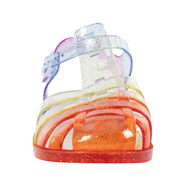[HT]Trespass Børne Jelly Sandaler Regnbue Rainbow 2 UK