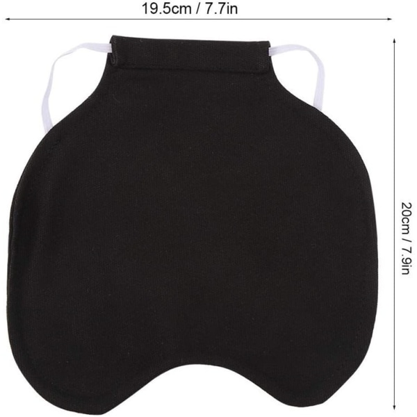 20*19.5CM Arc Khaki Udendørs Pet Kylling Fjer Beskyttelse Fixer Enkelt skulderrem Kyllingeforklæde Sadelvest And