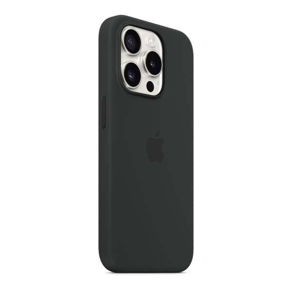 [HT]iPhone 15 Pro Max Silikone MagSafe Kompatibelt Cover Black