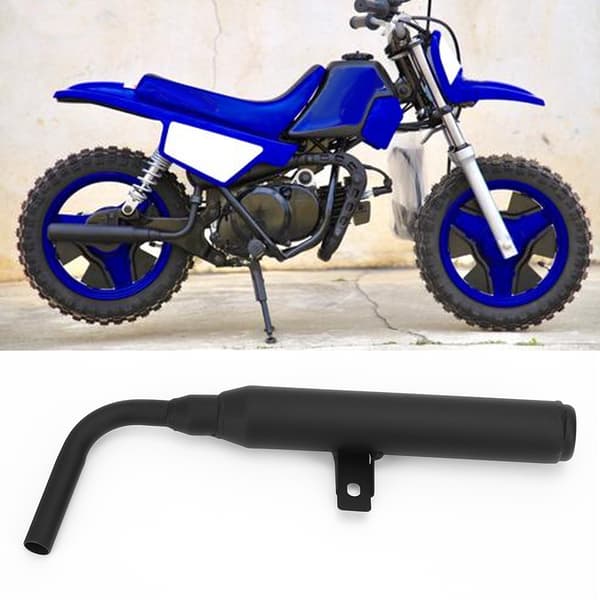 Rustfrit stål udstødningsrør Yamaha PW50 YZinger Eftermarked EX21 1981 2010