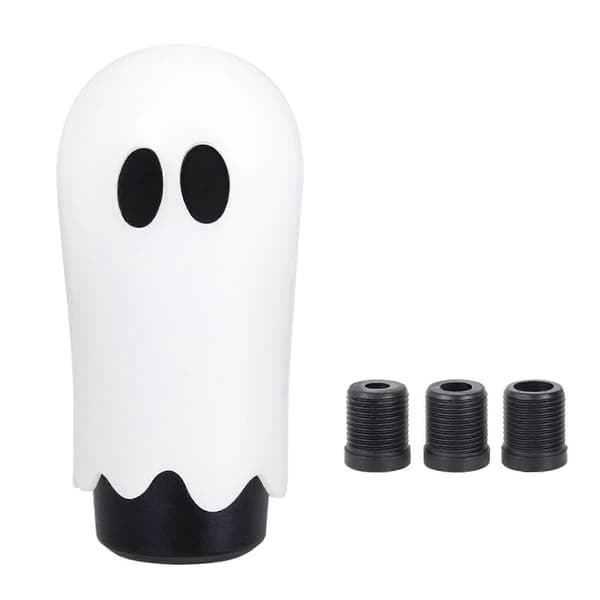 Auton muokkaus Ghost Shift Head Auton sisustus White Resin