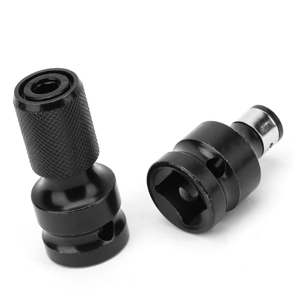 Teleskopisk Adapter 2 Stk 1/2 til 1/4 Hex Drive til Elektrisk Skruenøgle