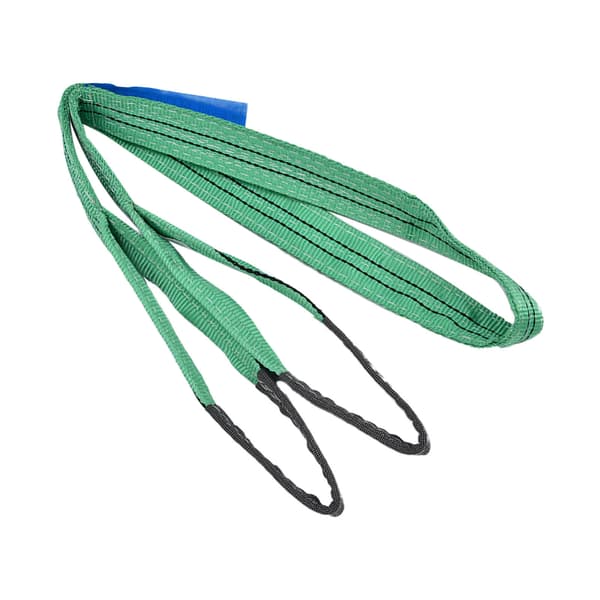 Lyftstroppar Heavy Duty 2T Kapacitet Höghållfast Polyester Färgglad Platt Väv 2m 6.56ft