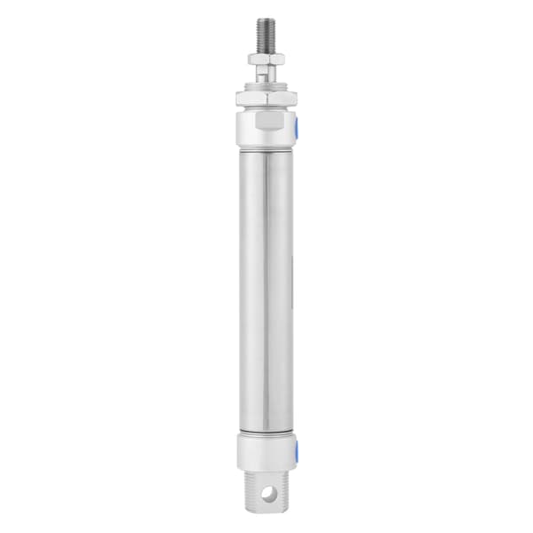 Mini pneumatisk luftcylinder rustfrit stål 25 mm boring 100 mm slaglængde