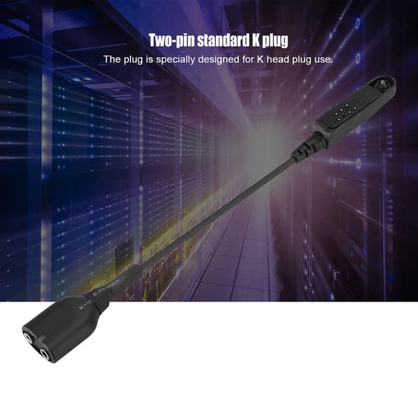 V-9R PLUS Walkie Talkie Lydkabel Adapter til K Interface 2Pin Headset Port
