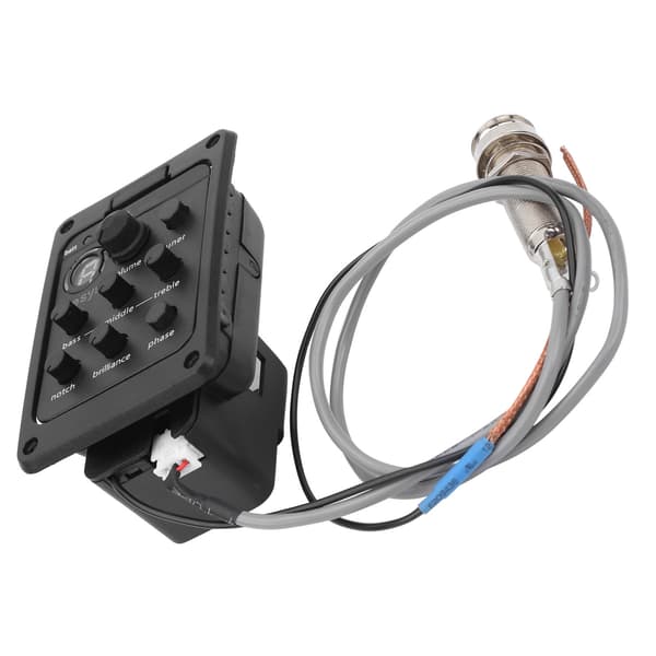 Gitarrstämmare Equalizer Akustisk Piezo Pickup Tillbehör för Musikinstrument