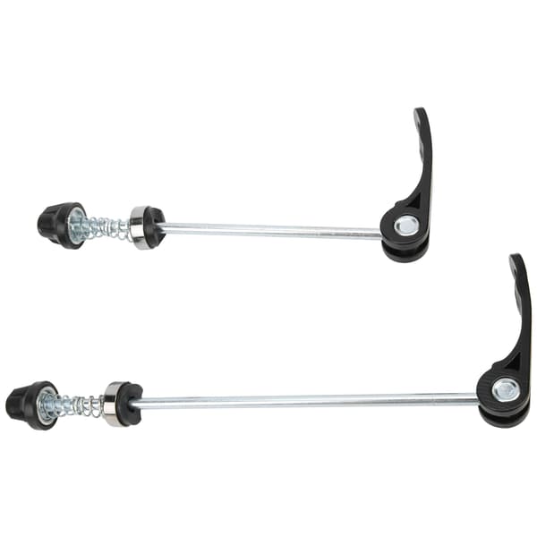 1 par quick release spyd til cykel foran bagpå landevejscykel tilbehør sort