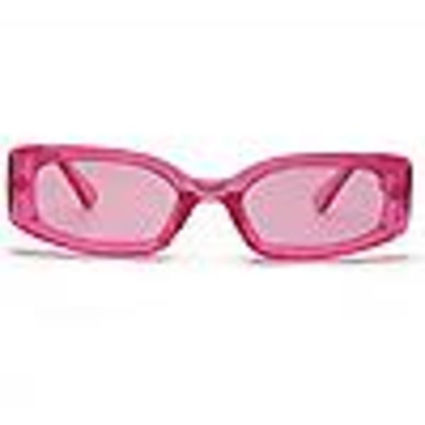 Miman Små rektangulære Solbriller Kvinder Retro Briller Vintage Square Eyewear