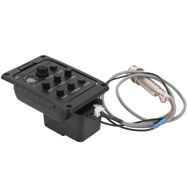 Gitarrstämmare Equalizer Akustisk Piezo Pickup Tillbehör för Musikinstrument
