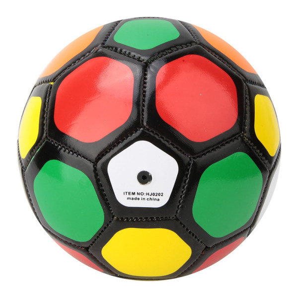 Lasten jalkapallon kulutusta kestävä pehmeä nahkainen puhallettava päiväkoti saatavilla (värillinen)