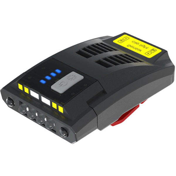 LED-induktion starkt ljus Cap Clip Multifunktionell vattentät USB cap Light