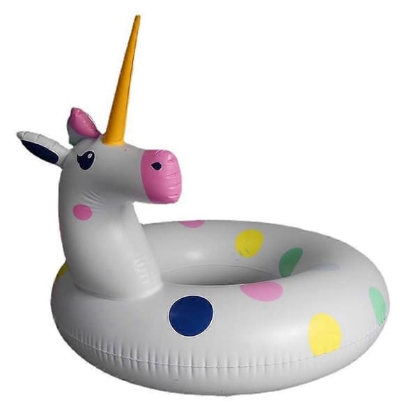Enhjørning Svømmering Oppustelig Pool Float til Voksne