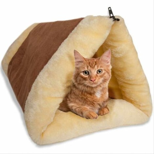 Cat Cat Supplies Cat Covering Cat Tunnel Cat Sovepose Kennel Kattesandsdør Rede Dobbeltbrug Sovepose Cat Toy Go O