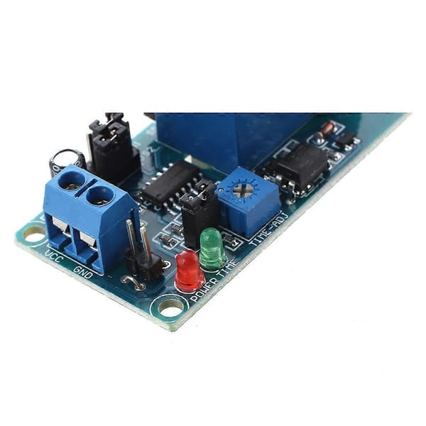 SRD-12VDC-SL-C NC timer med 12V DC tidsstyring