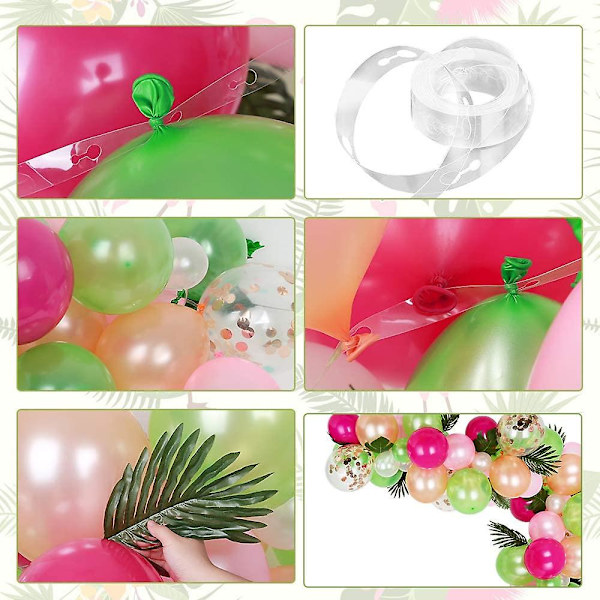 Hawaiian Party Dekoration Hawaiian Style Latex Ballong String,