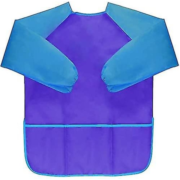 2-pak børnekunst arbejdstøj Vandtætte malerforklæder til børn