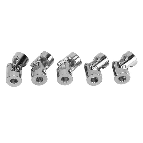5 stk. 5 mm Universal Motorakselkobling i stål til RC Modelbiler Både