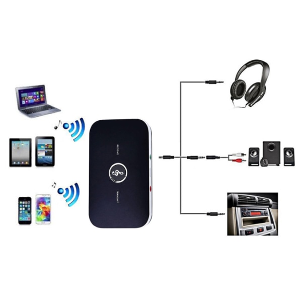 To-i-ett innebygd litiumbatteri TV-datamaskin Bluetooth-lydmottak og -overføring egnet for Bluetooth V5.0-adapter
