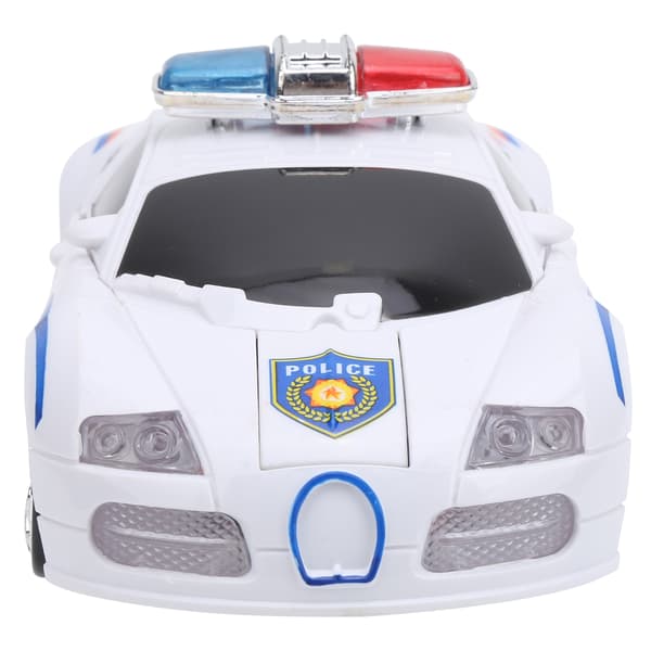 2-i-1 Transformerende RC Racing Bil Robot Leke med Lys for Barn