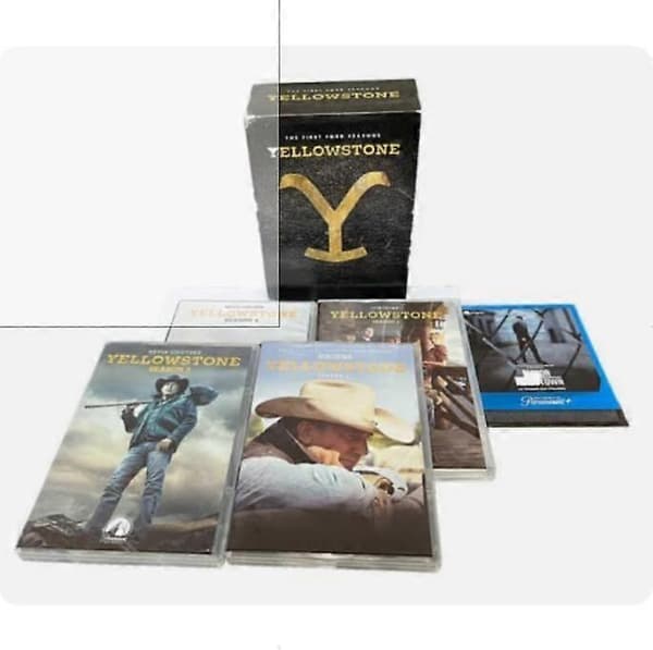 YELLOWSTONE Sæson 1-5 engelsk version (DVD) Komplet 17-Disc Ny