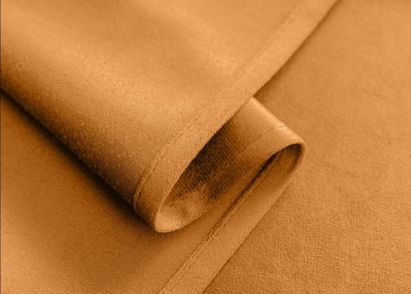 Fløyelsgardin med maljer 140x250 Burly Wood mørklegging