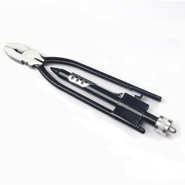 Tvinnetang, 6-tommers og 9-tommers sikkerhetstråd Twister-tang Wire Twister Lock Wire Cutter Set med høykarbonstål smidd wire (6 tommer),