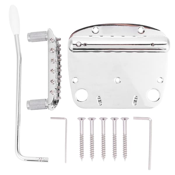 Mustang Gitarr Tremolo Vibrato Stall Delar Ersättningssats[ht]