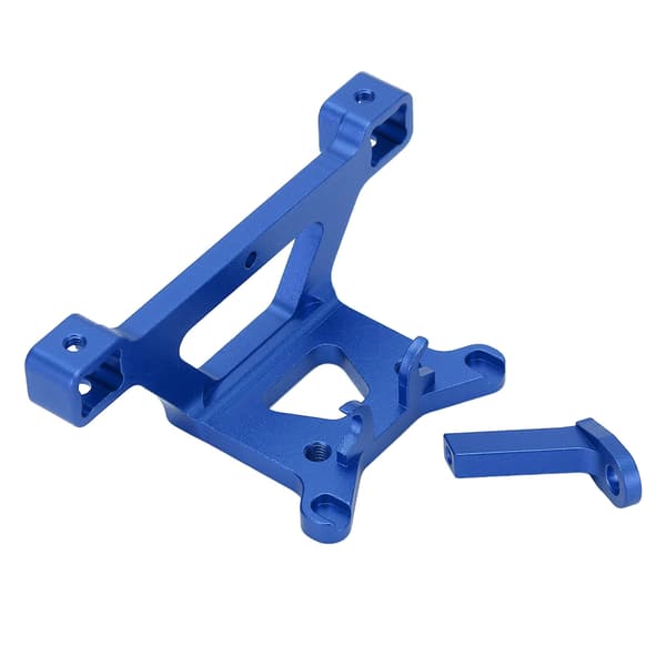 RC Bil Front Bracket Mount Erstatnings Aluminium Front Bracket Sæde til Traxxas E Revo VXL til Slash4WD til Summit 1/16 RC Biler Blå