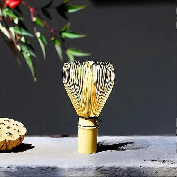 Bambu Japansk Tevisp Matcha Bambu Tevisp Traditionell Handgjord Bambu Tevisp
