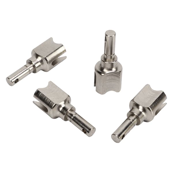 4 stk RC Differensialkopp Stål Høyfasthet RC Differensialkoblingskopp for ARRMA 1/7 1/8 Sølv
