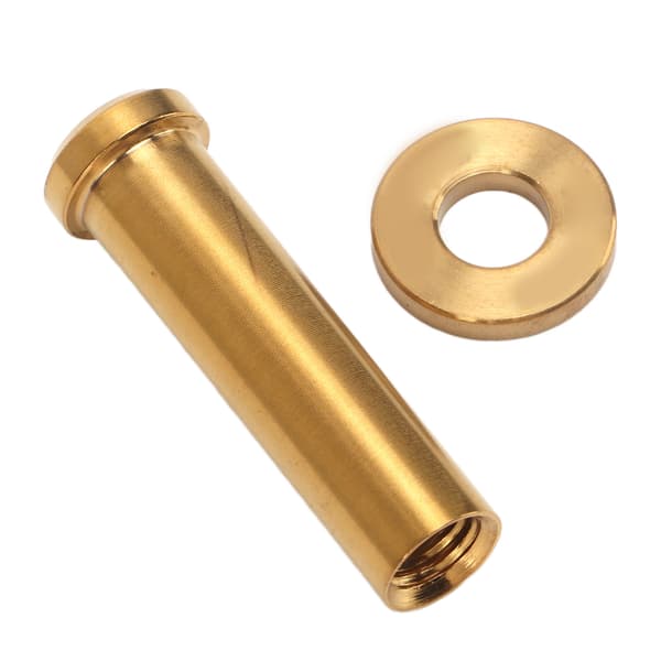 Titanlegering Landeveissykkel C Klemme Bremsemutter 30mm Anti Rust Gull Polert