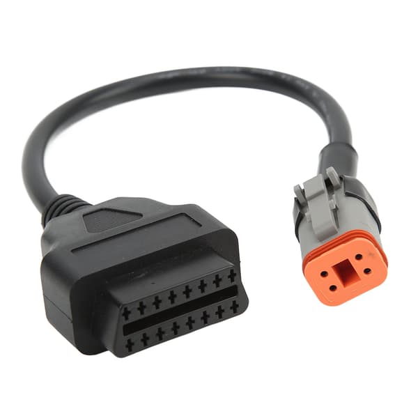 Motorcykel 4-benet til 16-benet OBD2 Diagnostisk Kabel Kode Læser Scanner Adapter 12V til 24V