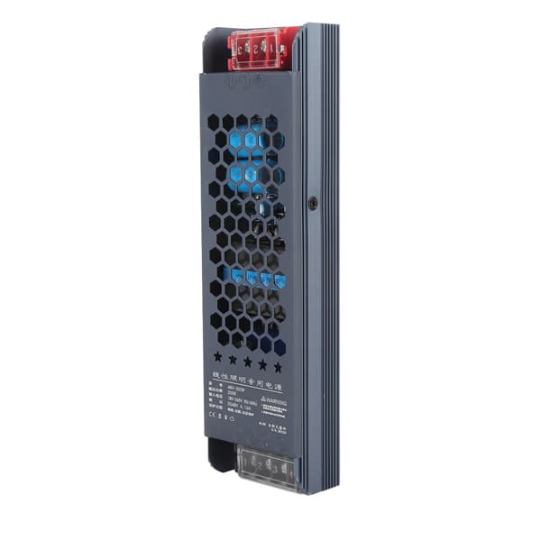 48V 200W LED Driver AC 180 250V 4.16A Magnetisk Transformer Sort Lang Stribe