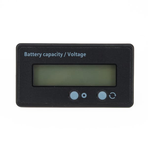 Digital LCD Bakgrundsbelyst Multifunktionell Batterikapacitet Spänningstestare