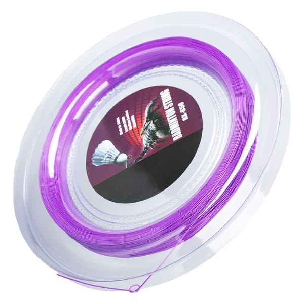 0,72 mm 200 m Badmintonracket String Nylon Badminton Träningsracket String Line BX 650 Lila