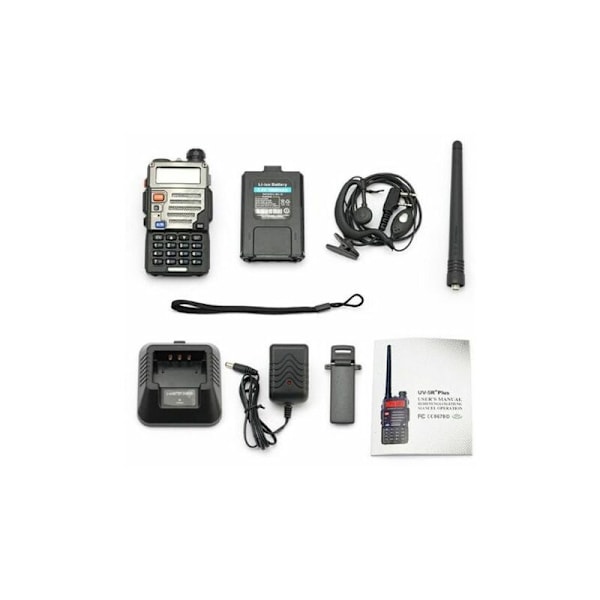 Baofeng High Power UV FM trådløs to-i-en walkie talkie velegnet til udendørs brug