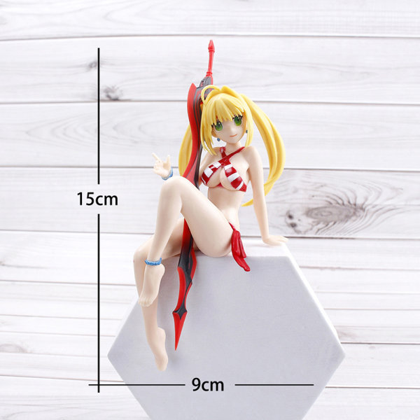 Sexet Bikini Pige Action Figur Anime Collection Model Legetøj Bil Baowang Girl (La La)