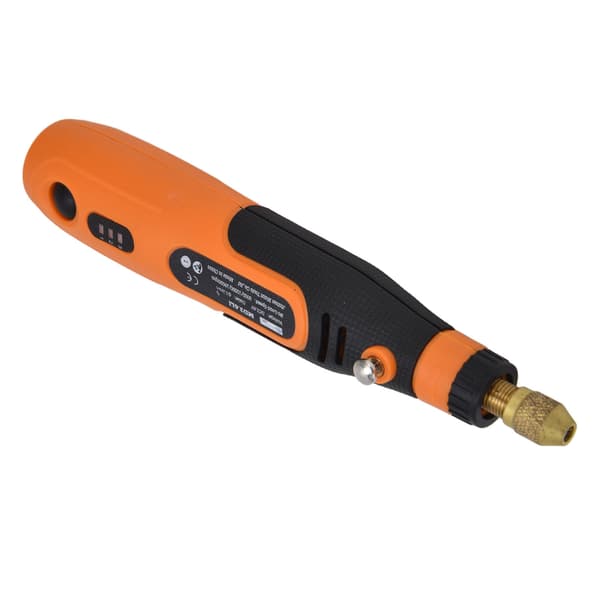 HILDA Rotary Tools Kit Elektrisk Sliper Graveringspenn Mini Trådløs Drill Variabel Hastighet 3.6V