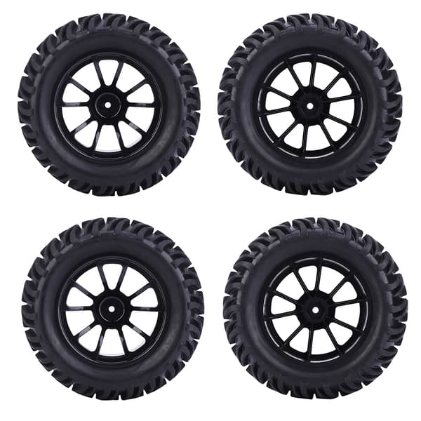 1 10 Skala Y Typ RC Bil Däckbyte 125mm Svart