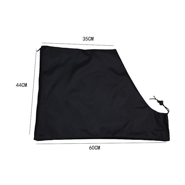 Leaf Vakuumpåse, Vakuumpåse Strimlare Gräsmatta Slät Dragkedja Utomhus Reservdelar Polyester, Lätt att rengöra Damm Yard Förvaring
