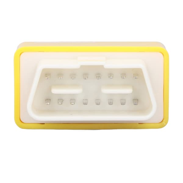 ECO OBD2 Plug Drive Chip ABS Brændstoføkonomi Tuning Box Universal til Biler Efter 1996 Gul