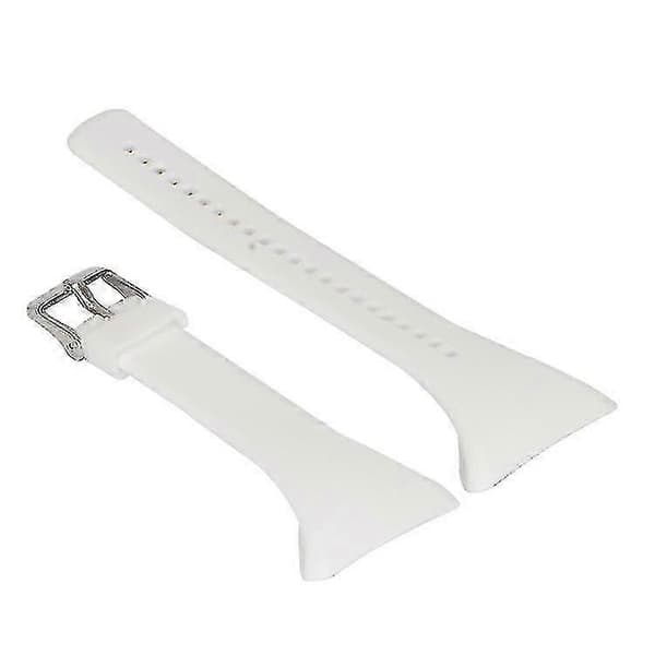 Til Polar Ft4 & Ft7 Silikone Urrem - JA White
