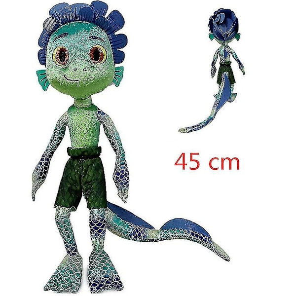 Pixar Luca Alberto sjöplyschleksak 17-43 cm tecknad katt lila flicka stoppade leksaker Sea monster A