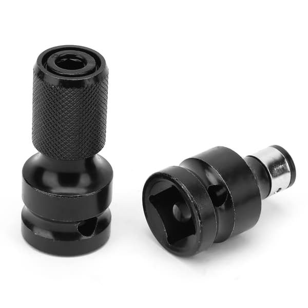 Teleskopisk Adapter 2 Stk 1/2 til 1/4 Hex Drive til Elektrisk Skruenøgle