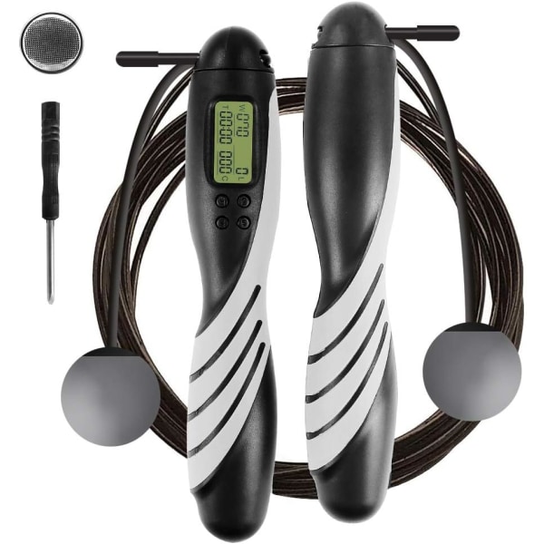 Jump Rope Digital Counter Justerbar - Speed ​​​​Rope Jumping Rope