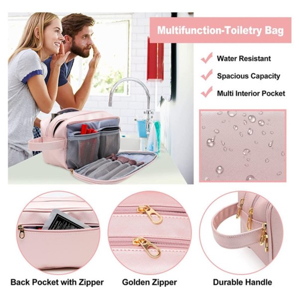 Makeuptaske til kosmetiktaske SORT black