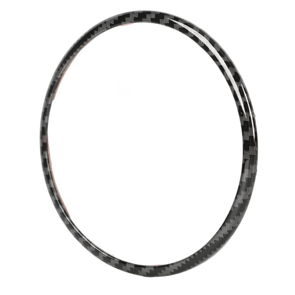 Ratt Emblem Ring Kolfiberlook Enkel Kul Erstatning for Mazda CX3 CX5 CX9